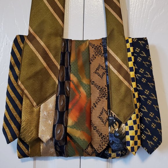UNIQUE Purse Made of Men Ties! - Picture 2 of 4